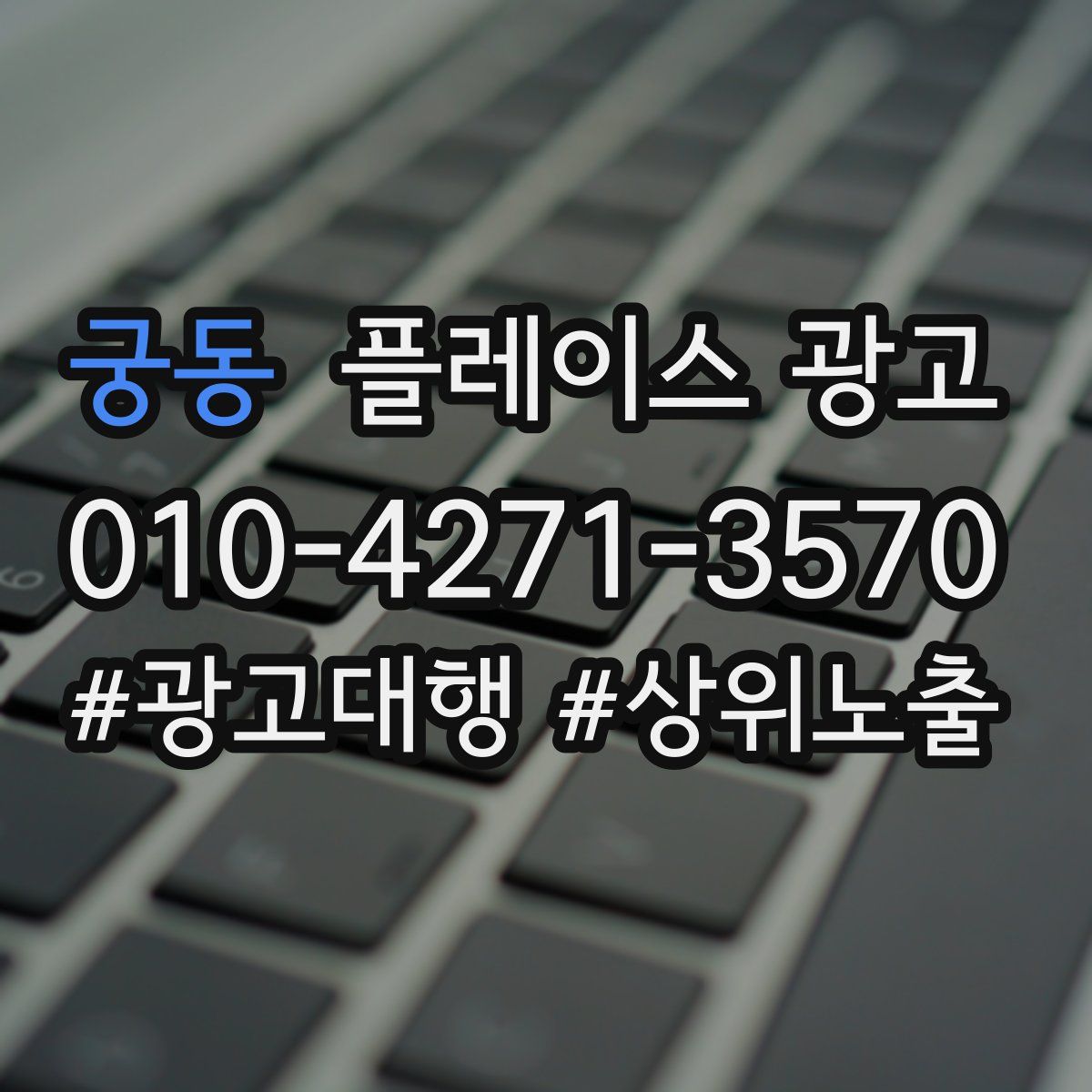 궁동 플레이스 광고