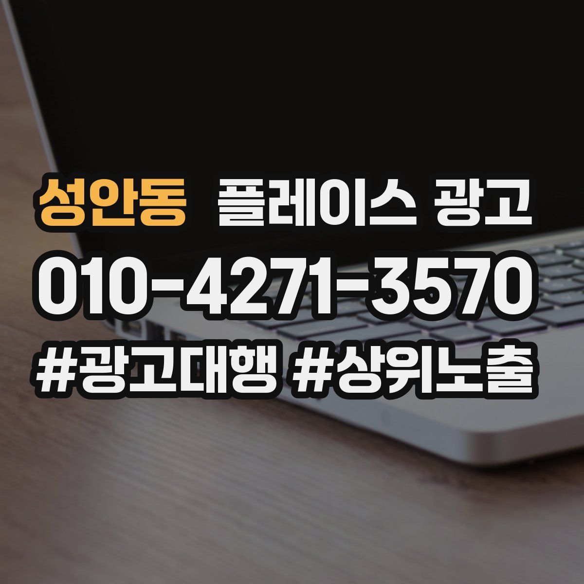 성안동 플레이스 광고