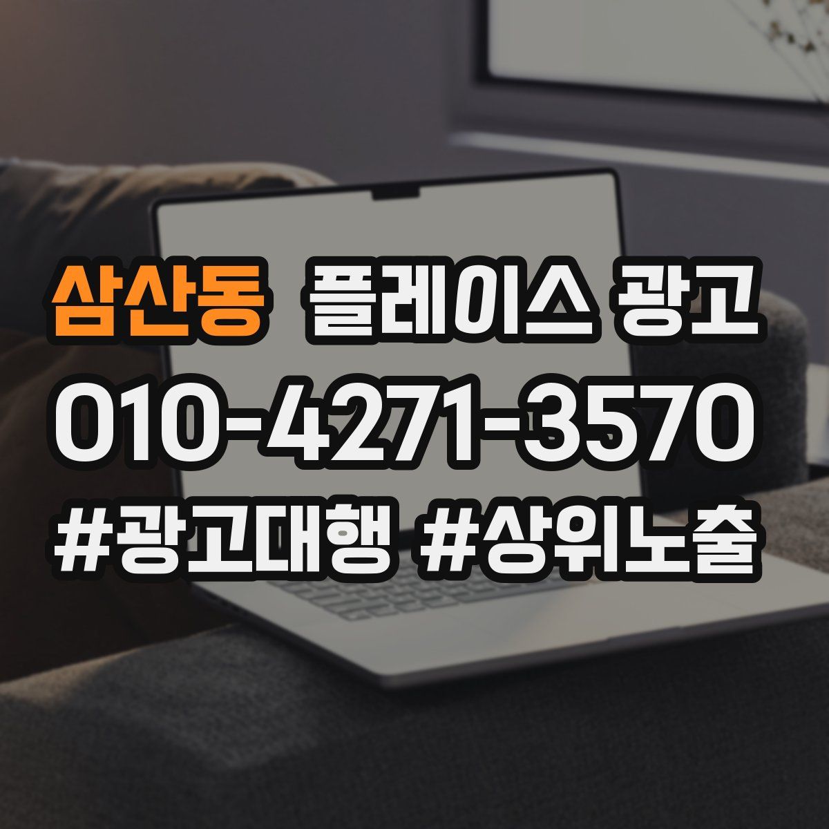 삼산동 플레이스 광고