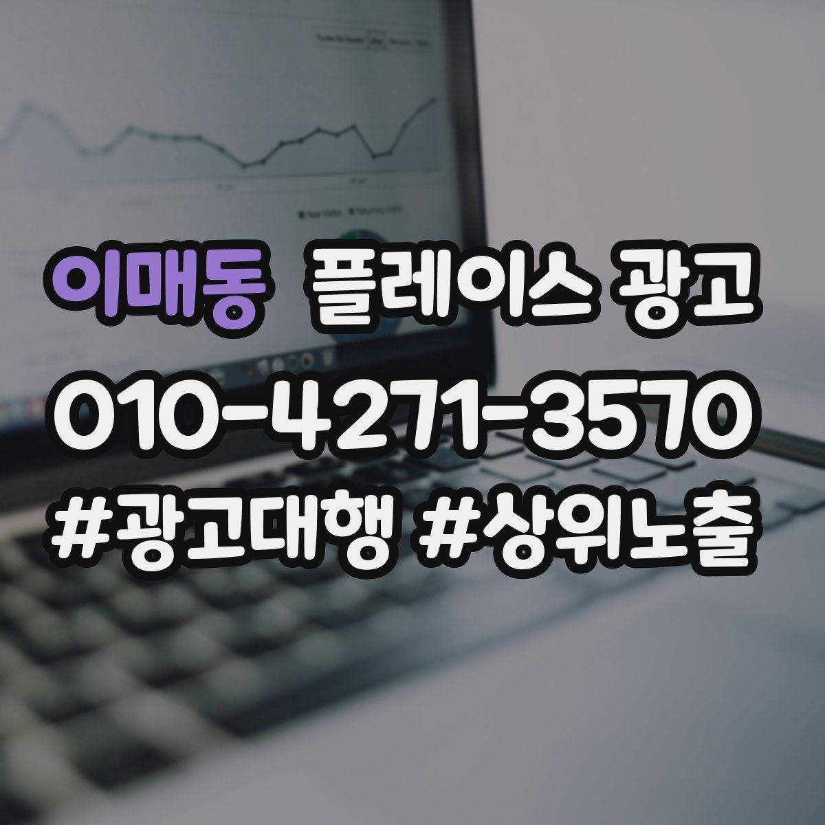 이매동 플레이스 광고 목표를 길찾기로 잡을 때 유리한 업종