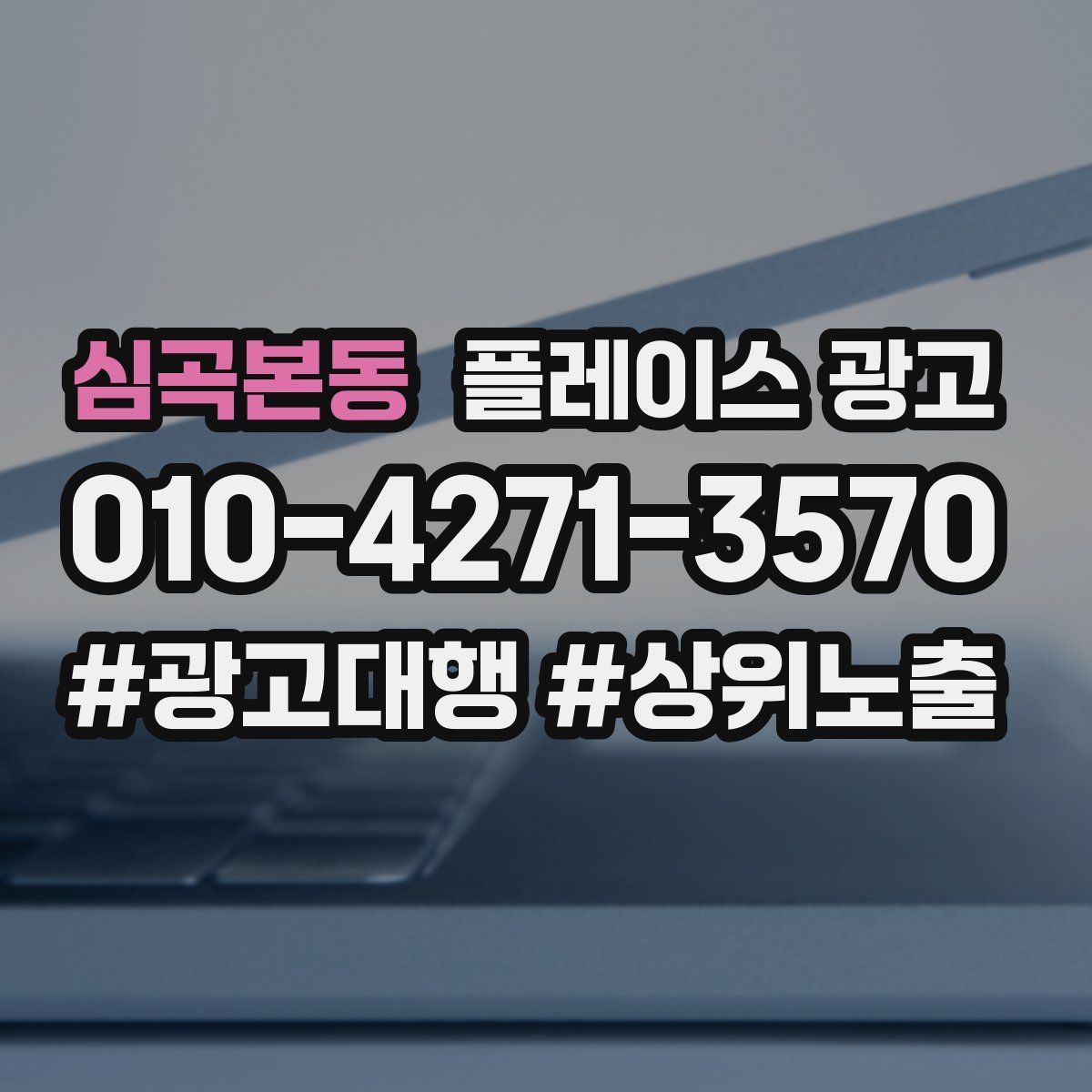 심곡본동 플레이스 광고