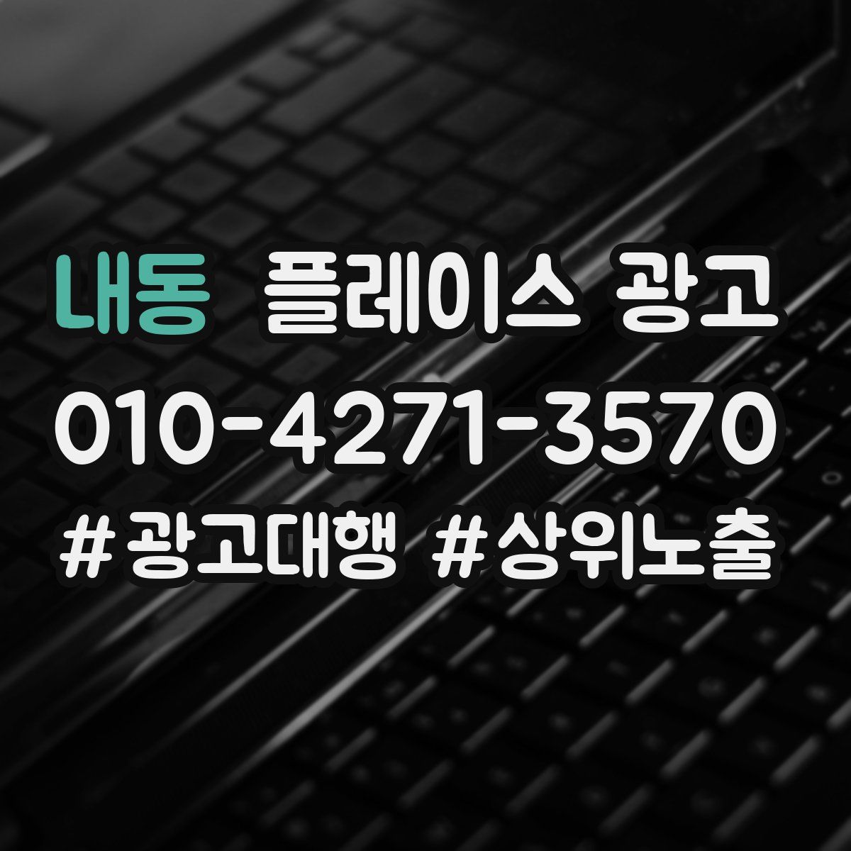 내동 플레이스 광고