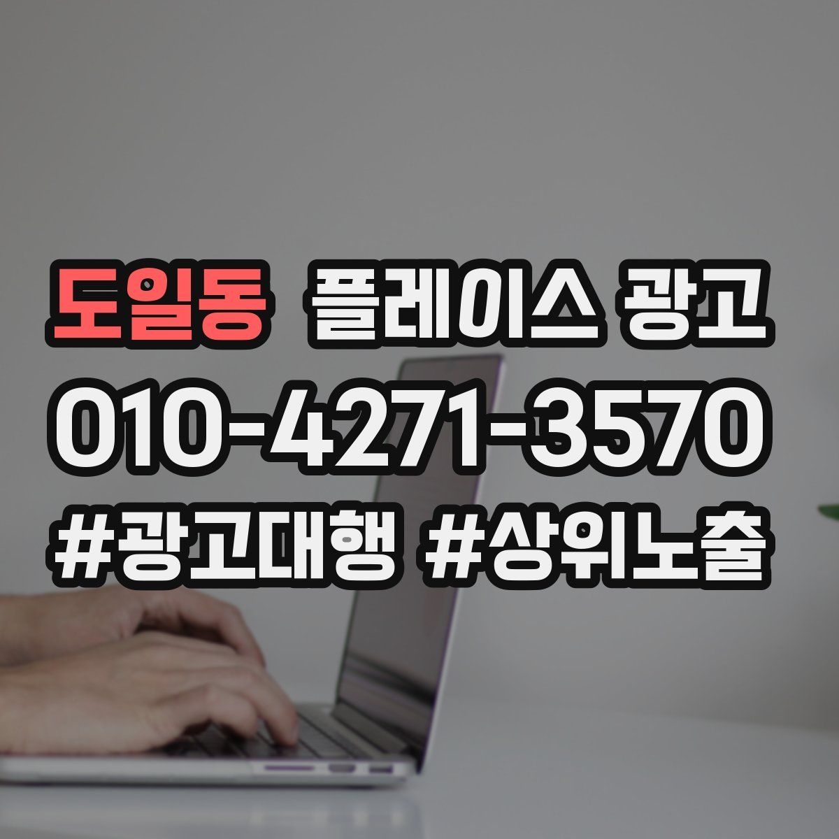 도일동 플레이스 광고
