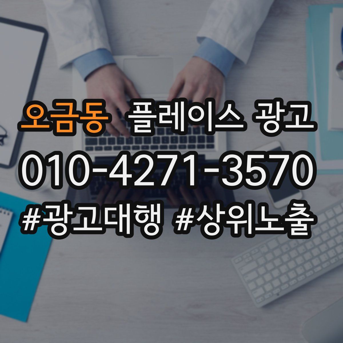 오금동 플레이스 광고