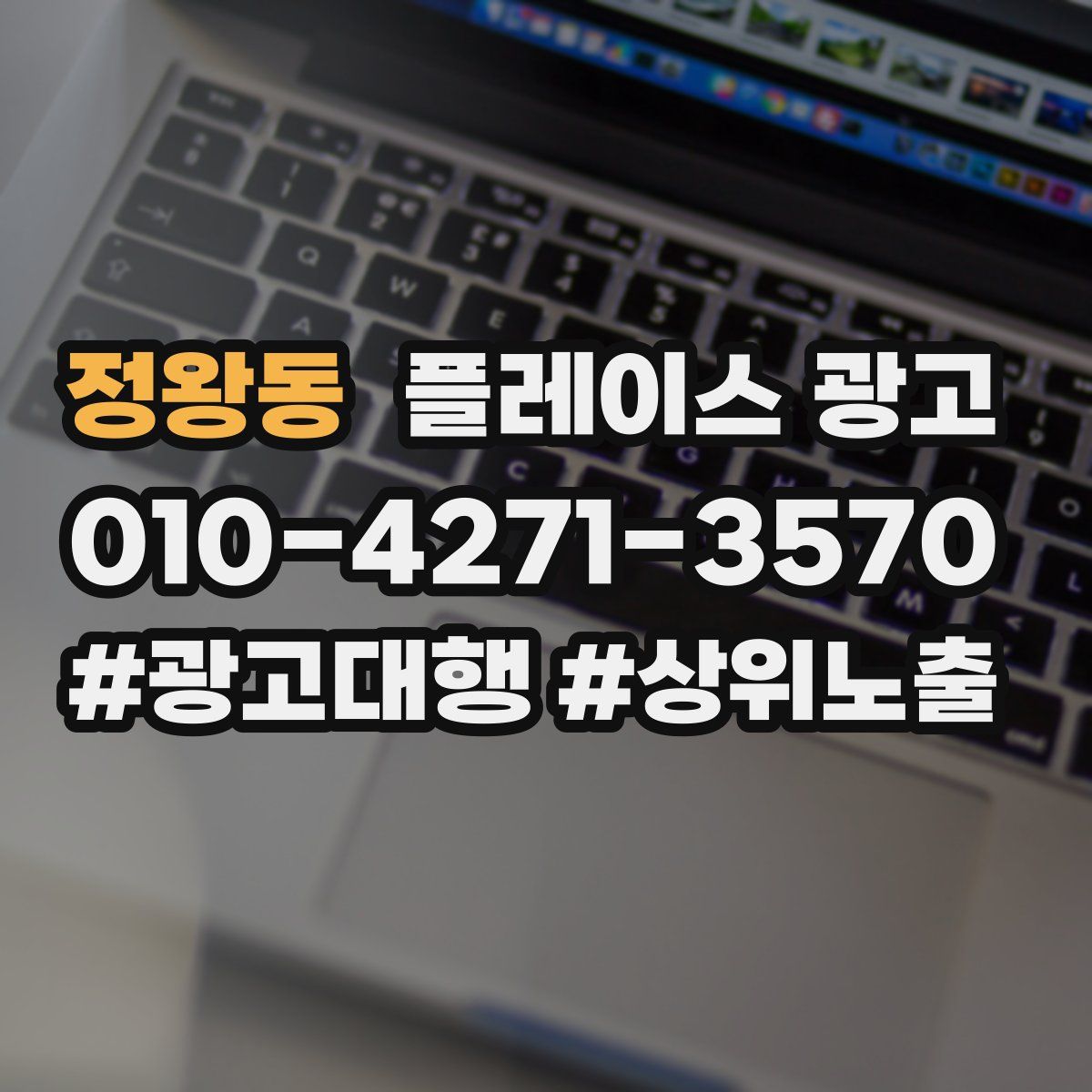 정왕동 플레이스 광고
