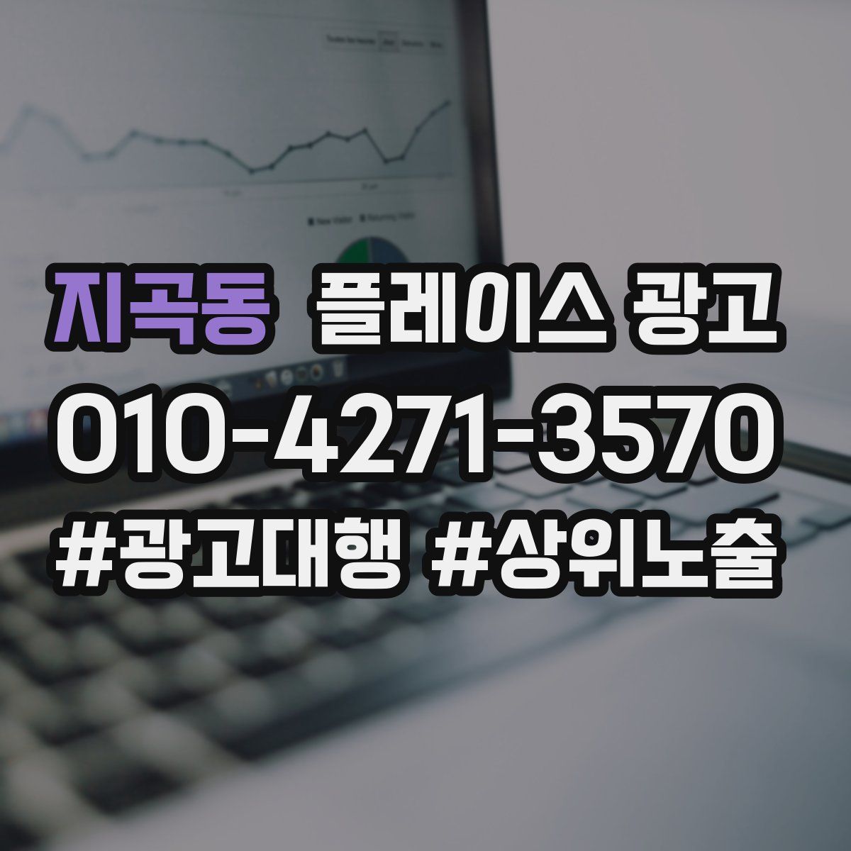 지곡동 플레이스 광고