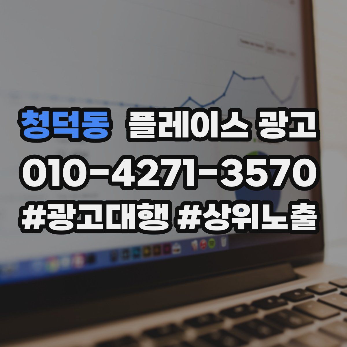 청덕동 플레이스 광고