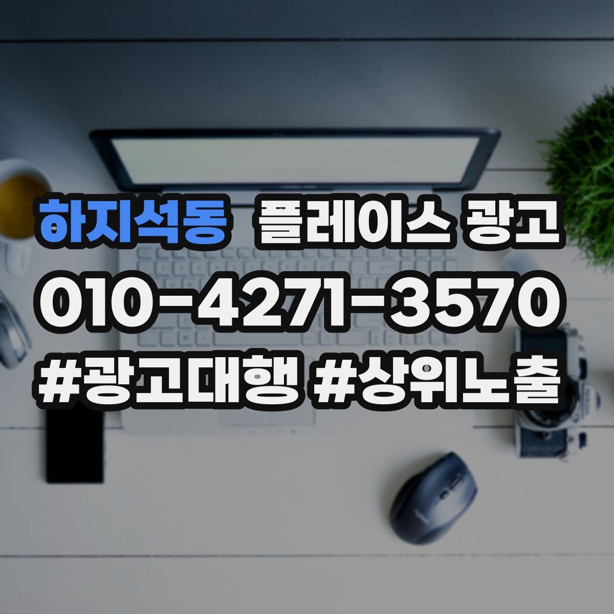 하지석동 플레이스 광고