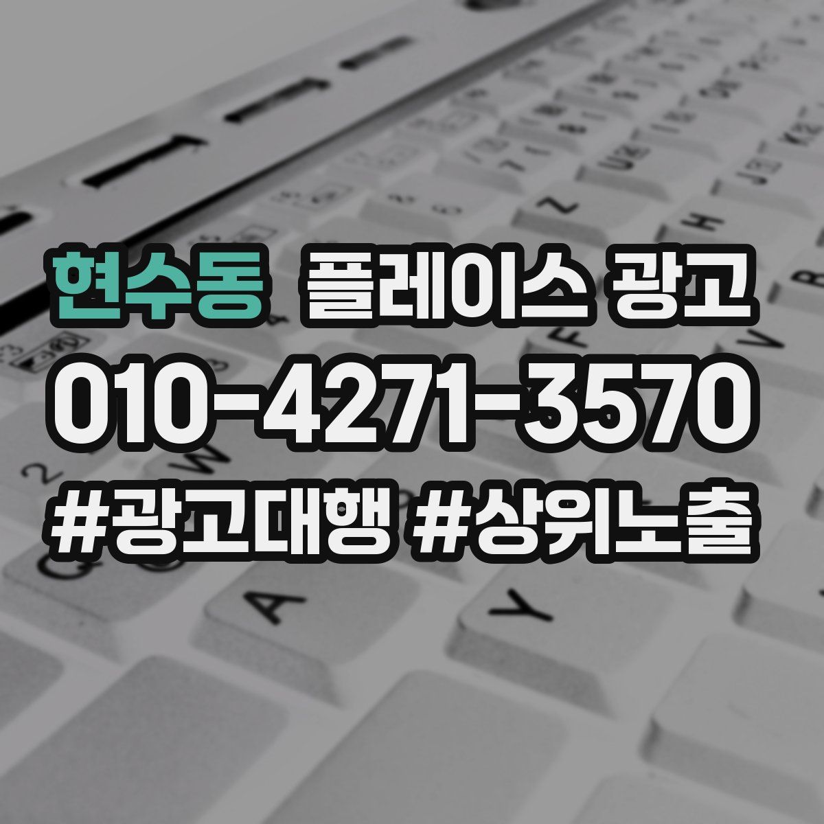 현수동 플레이스 광고