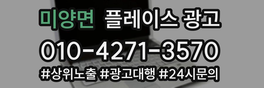 미양면 플레이스 광고
