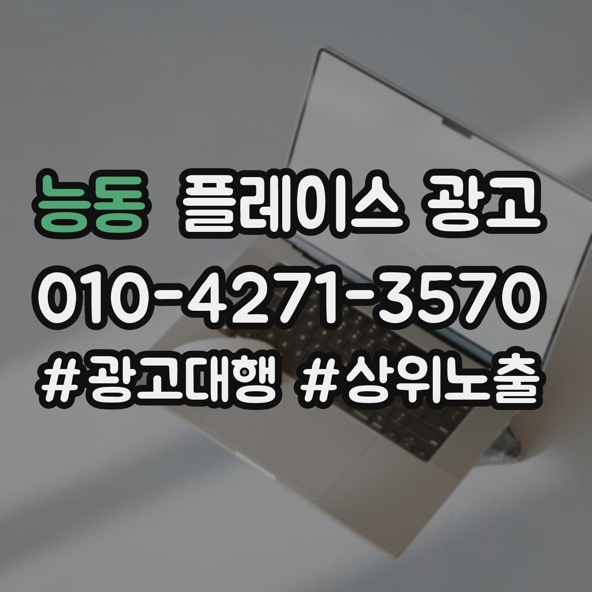 능동 플레이스 광고