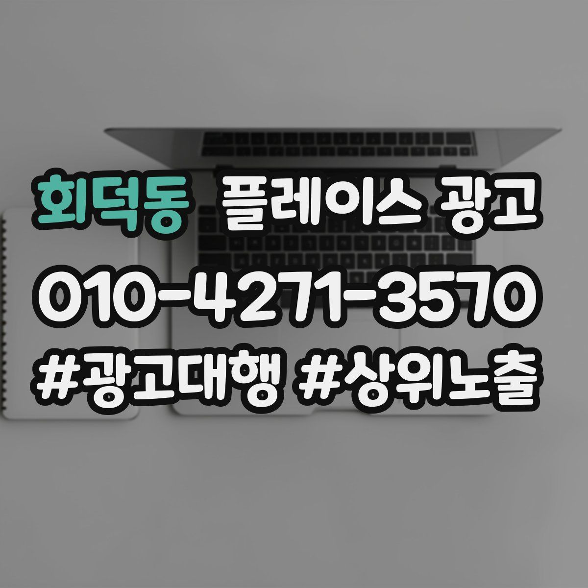 회덕동 플레이스 광고