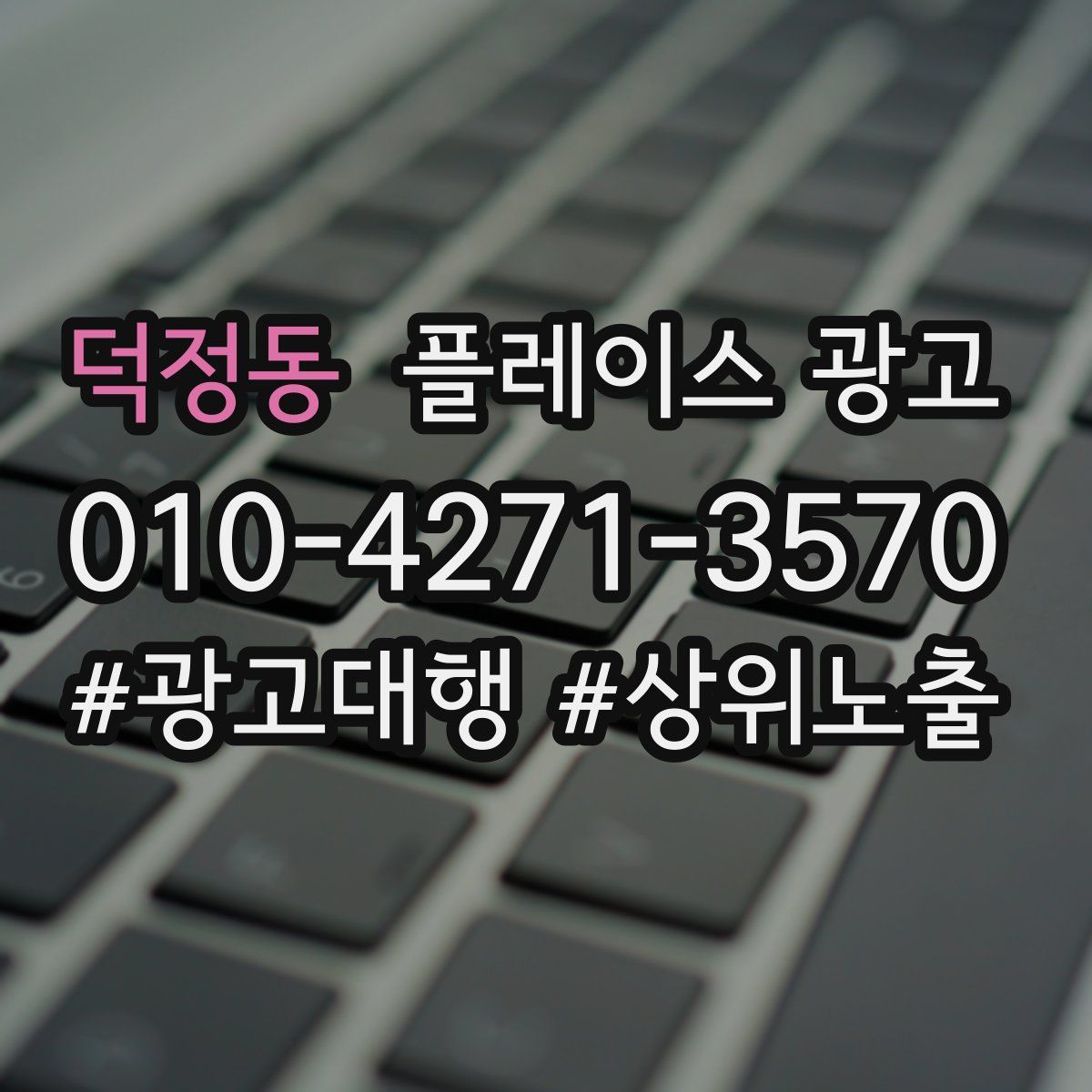 덕정동 플레이스 광고