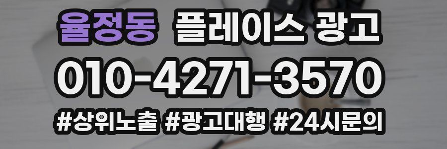율정동 플레이스 광고