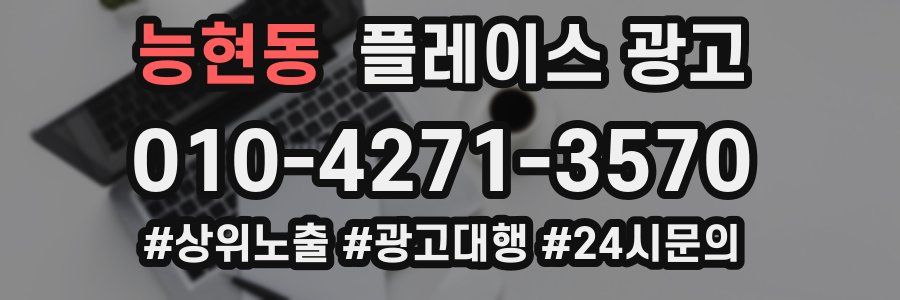 능현동 플레이스 광고