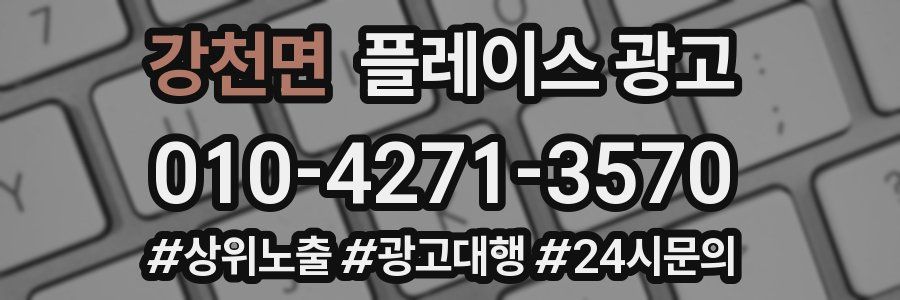 강천면 플레이스 광고