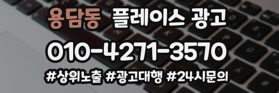 용담동 플레이스 광고
