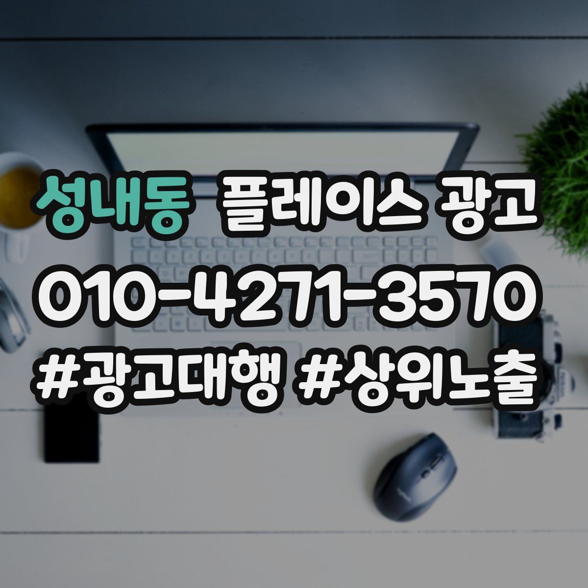 성내동 플레이스 광고