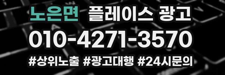 노은면 플레이스 광고