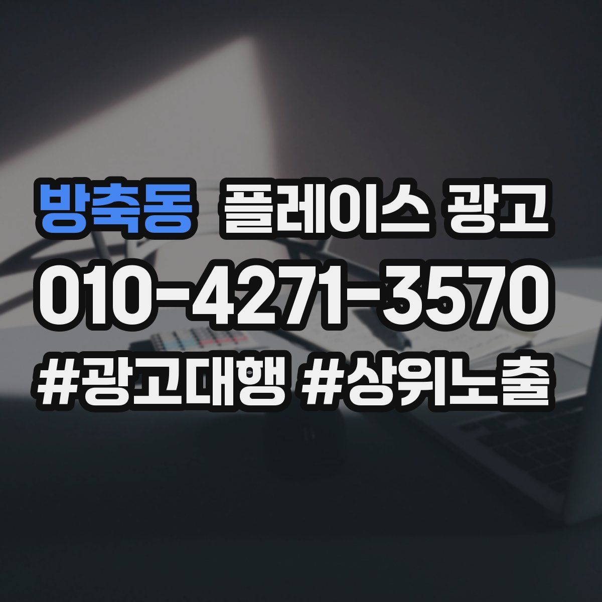 방축동 플레이스 광고