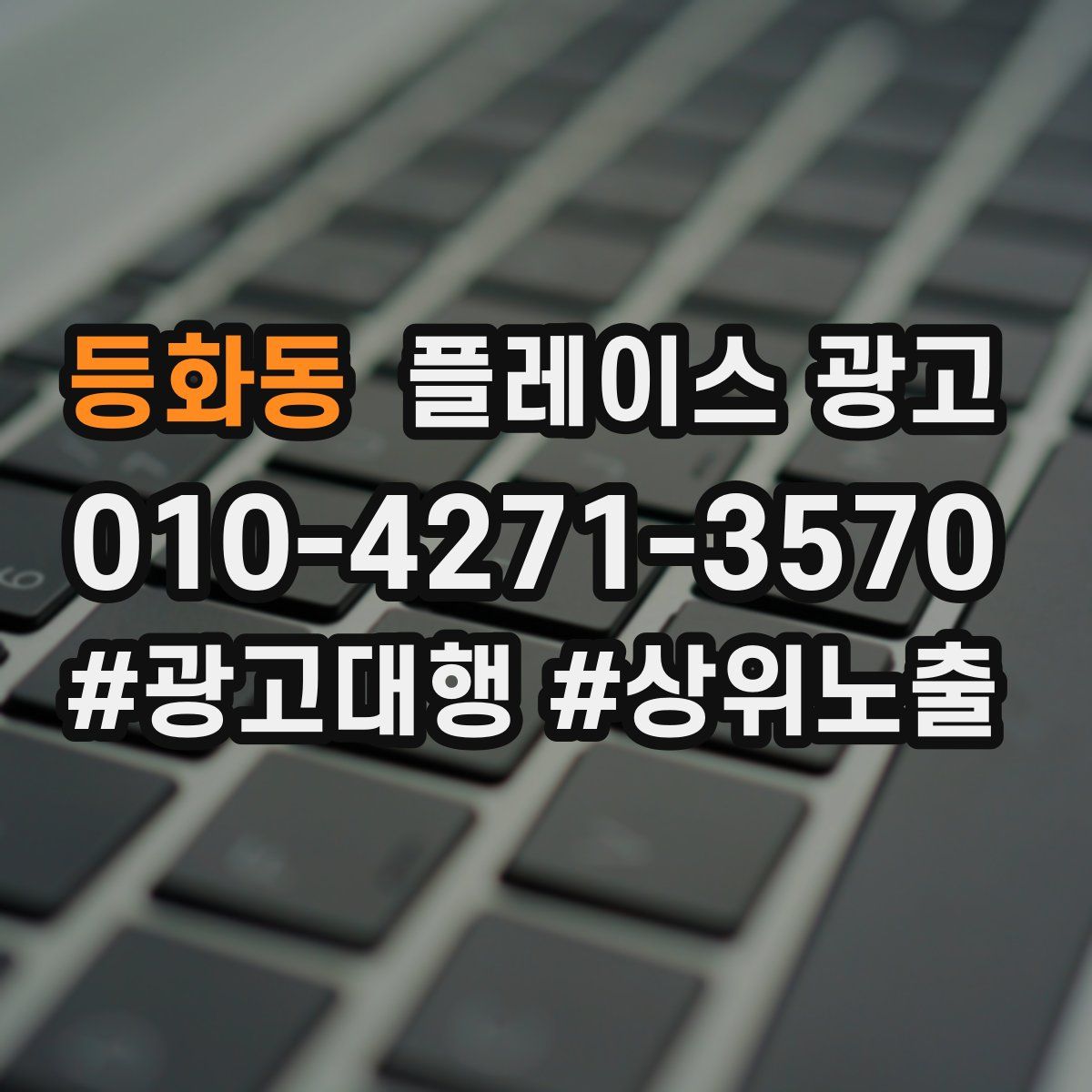 등화동 플레이스 광고