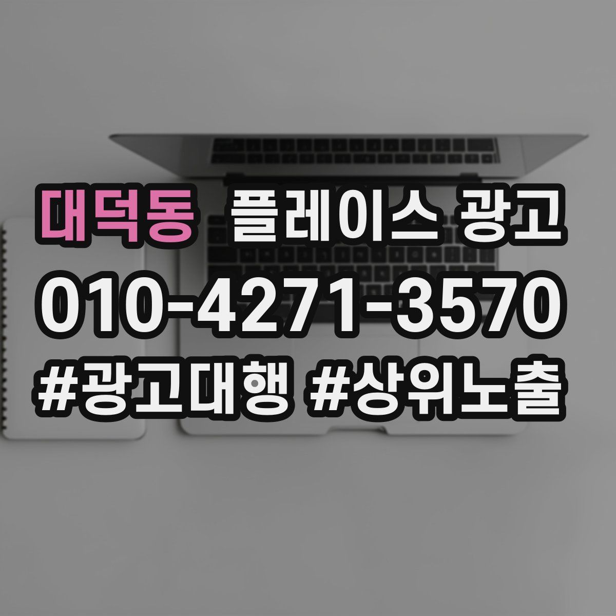 대덕동 플레이스 광고