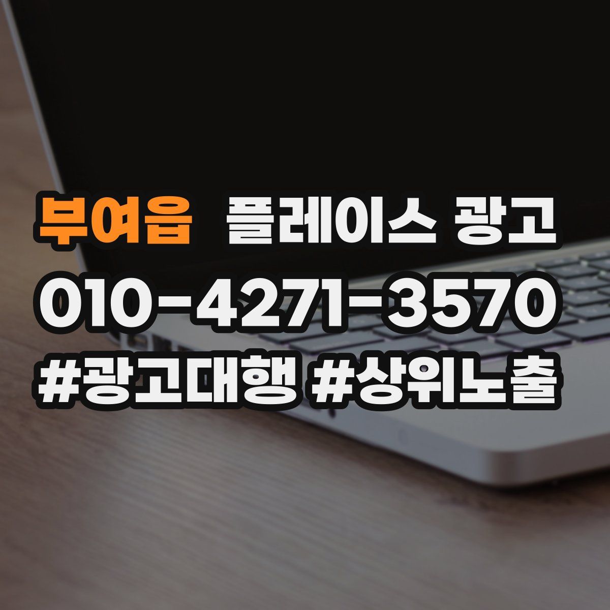 부여읍 플레이스 광고