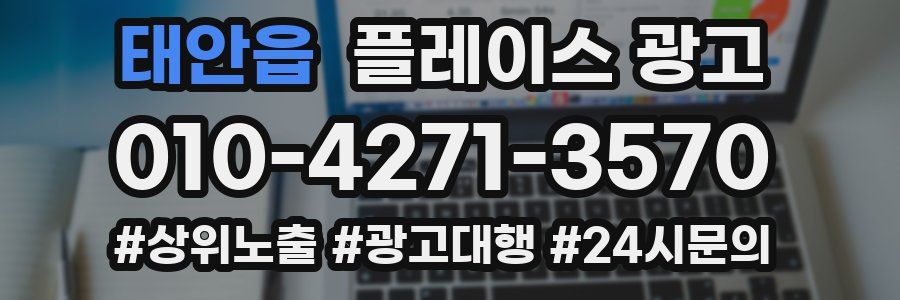 태안읍 플레이스 광고