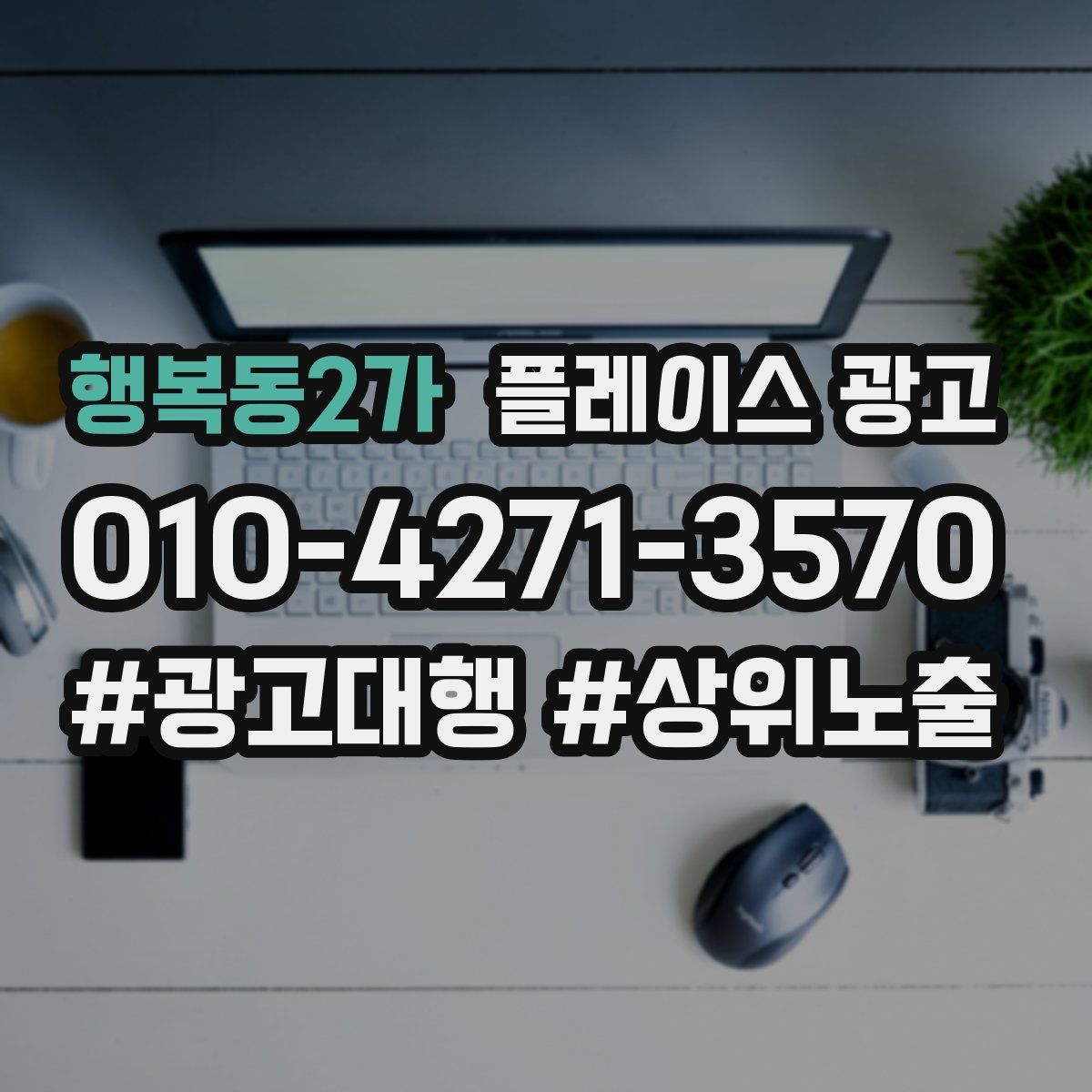 행복동2가 플레이스 광고