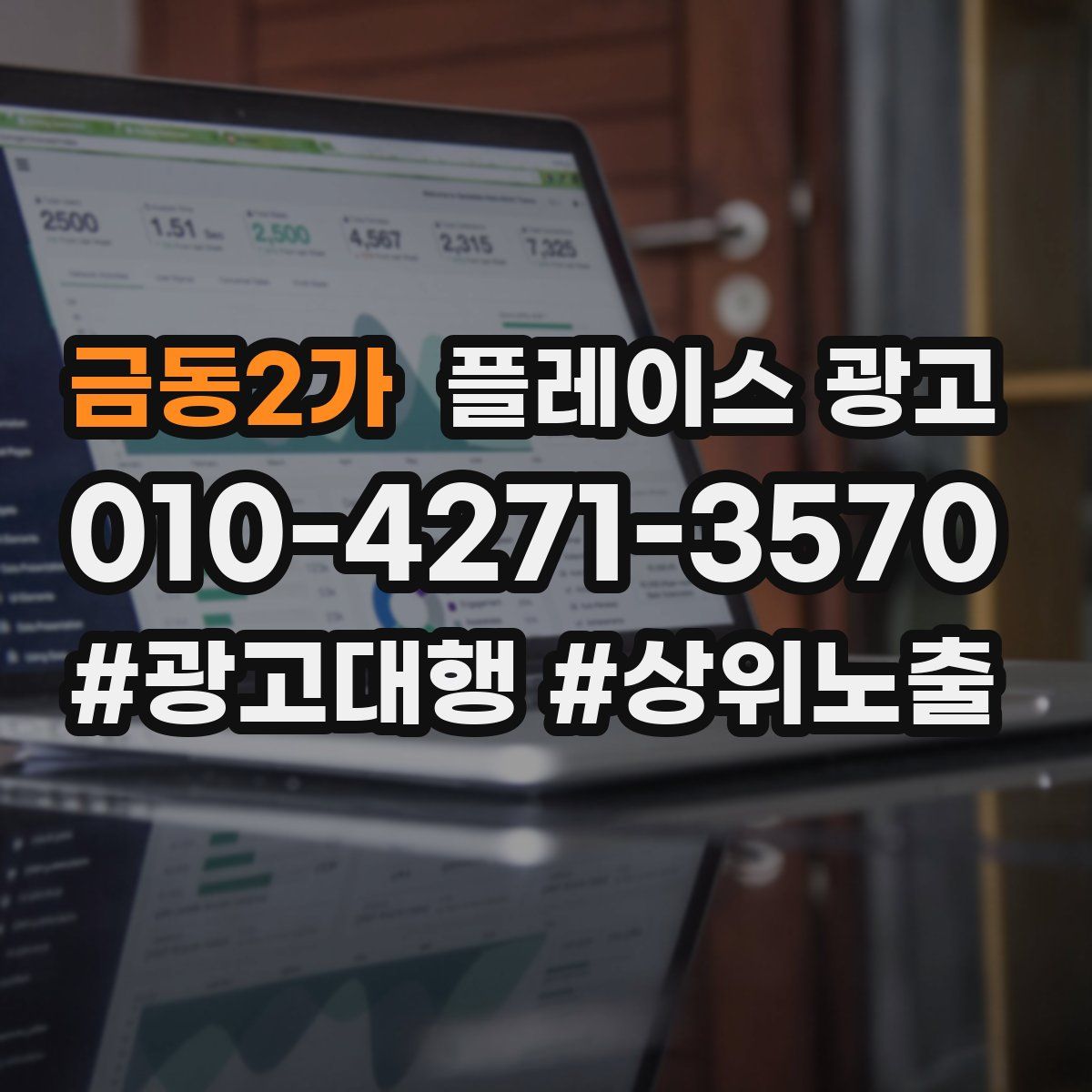 금동2가 플레이스 광고