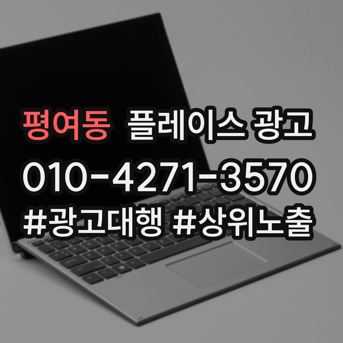 평여동 플레이스 광고