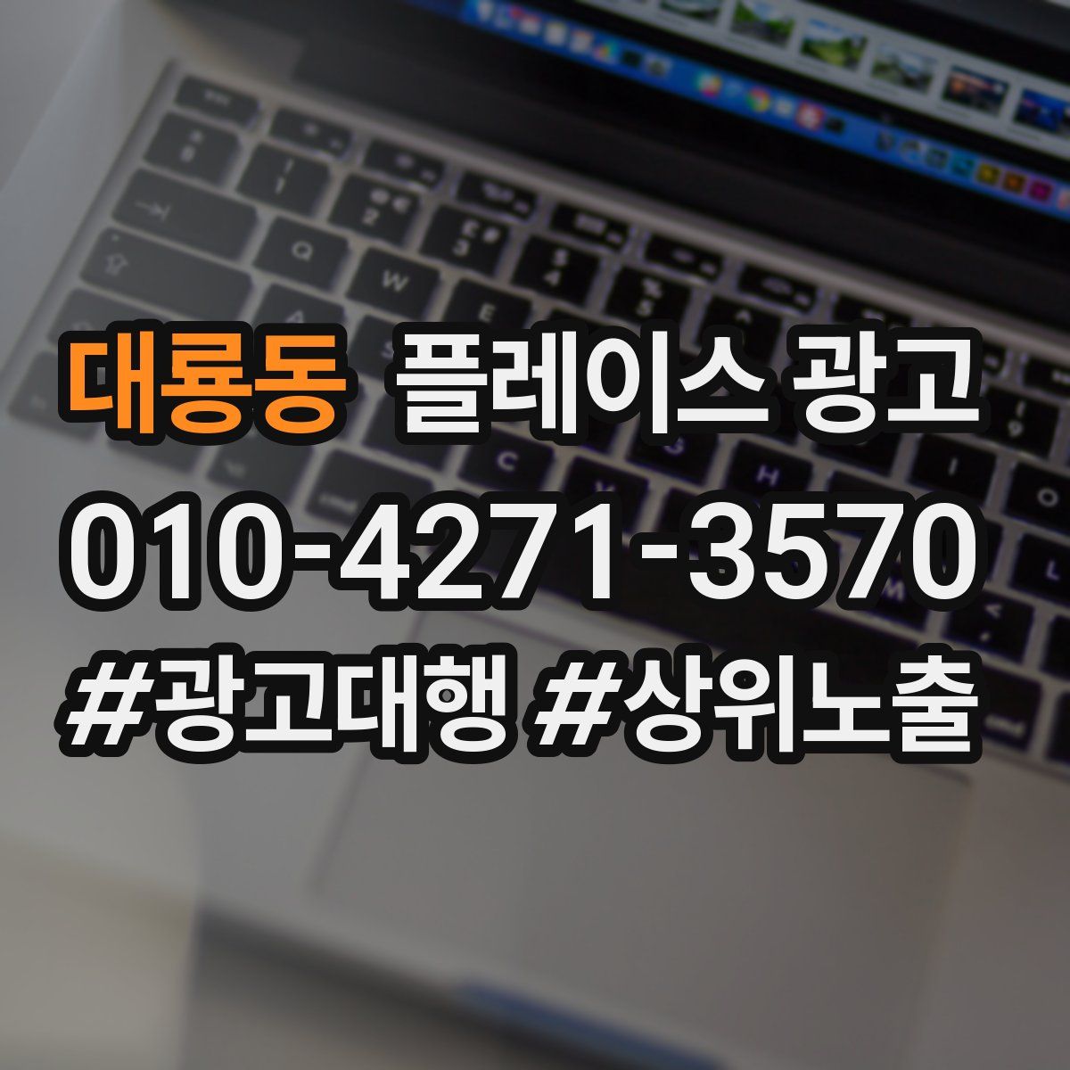 대룡동 플레이스 광고