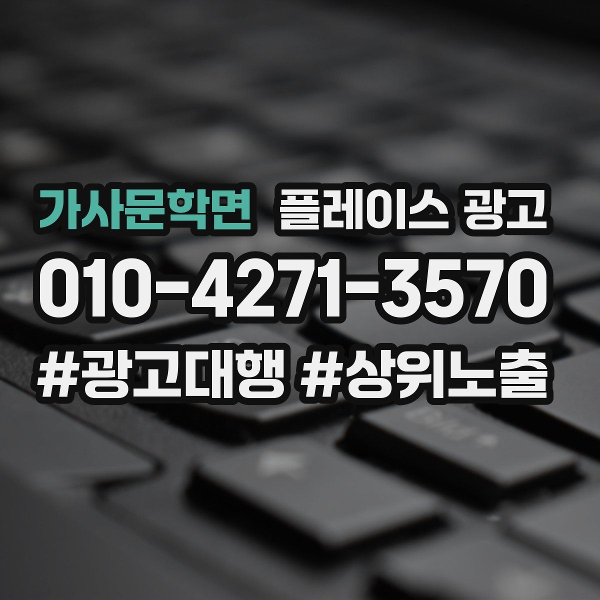 가사문학면 플레이스 광고