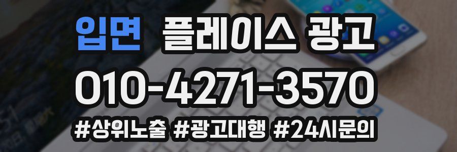 입면 플레이스 광고
