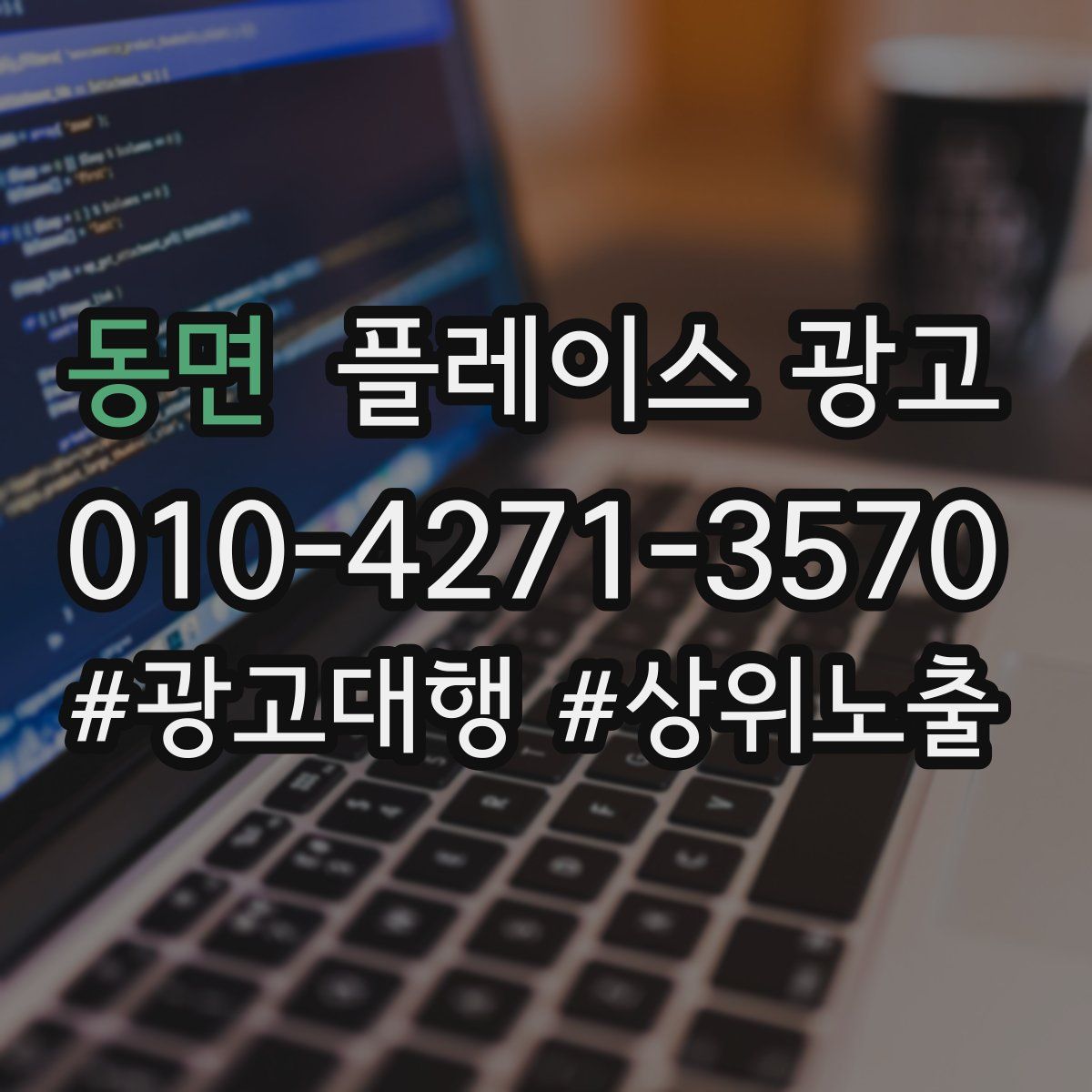 동면 플레이스 광고