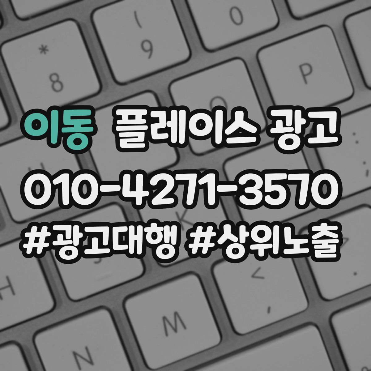이동 플레이스 광고
