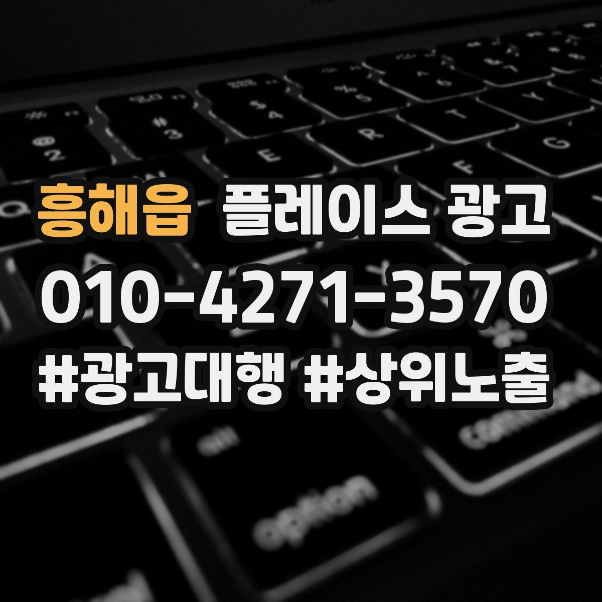 흥해읍 플레이스 광고