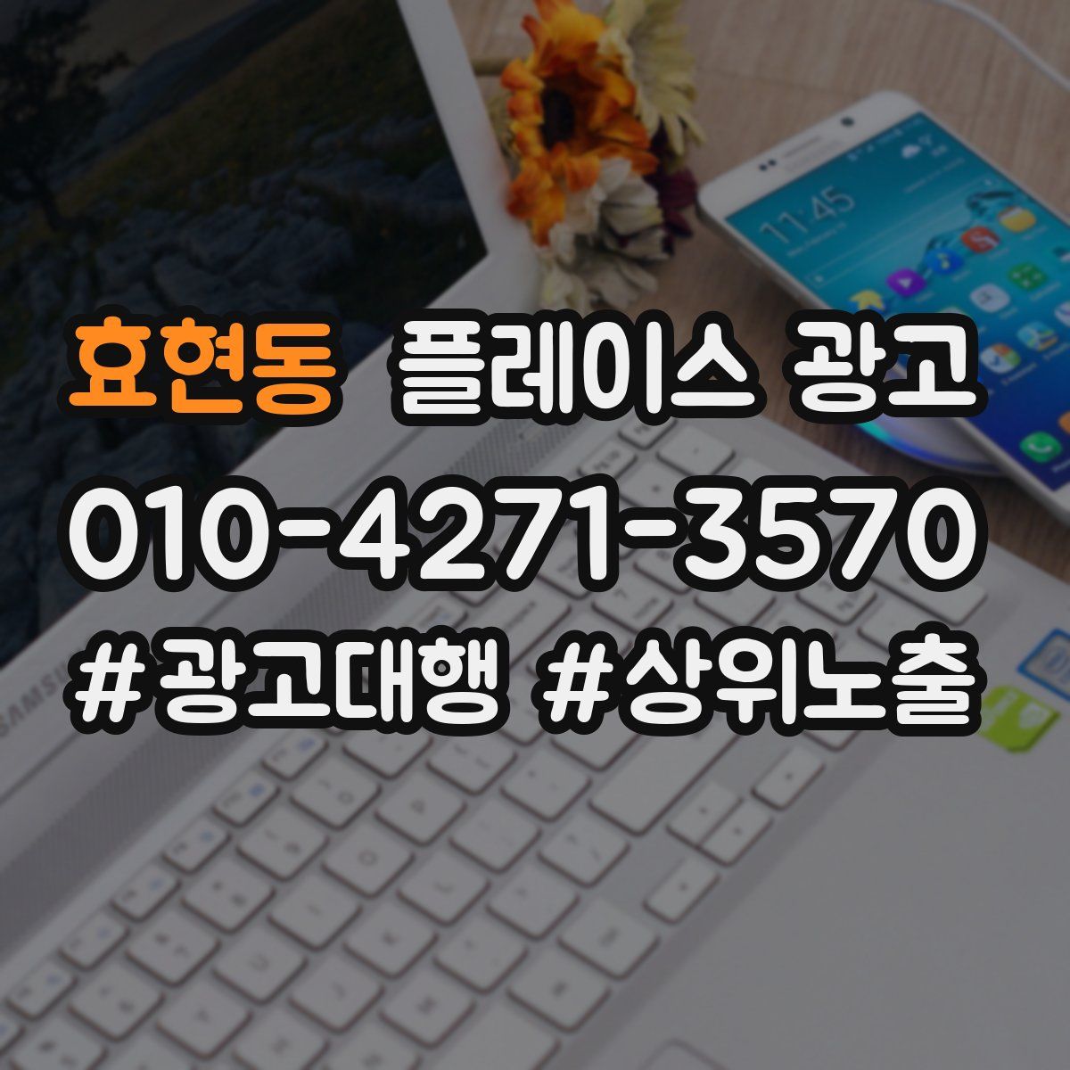 효현동 플레이스 광고