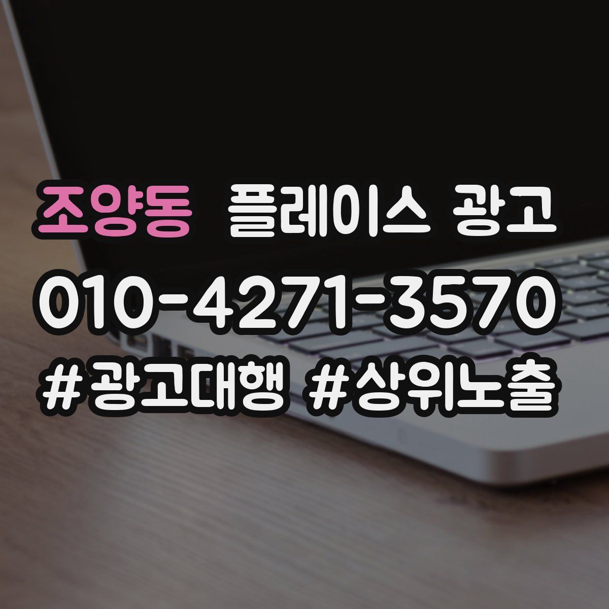 조양동 플레이스 광고