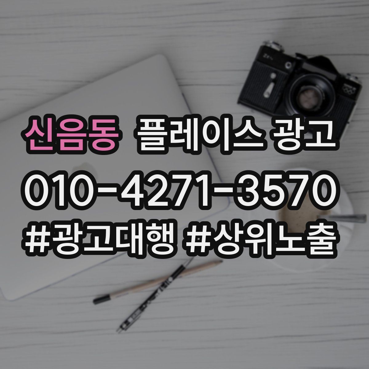 신음동 플레이스 광고