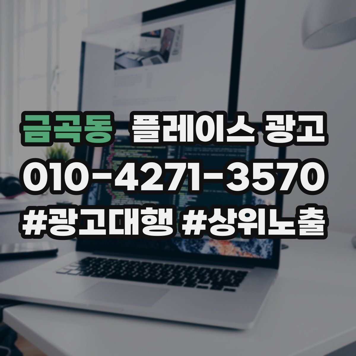 금곡동 플레이스 광고
