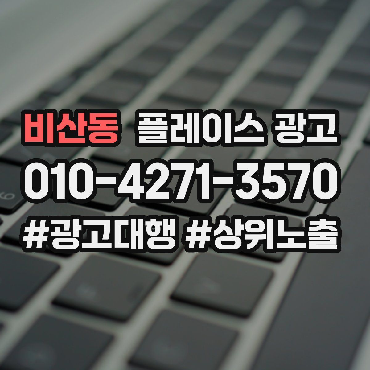 비산동 플레이스 광고
