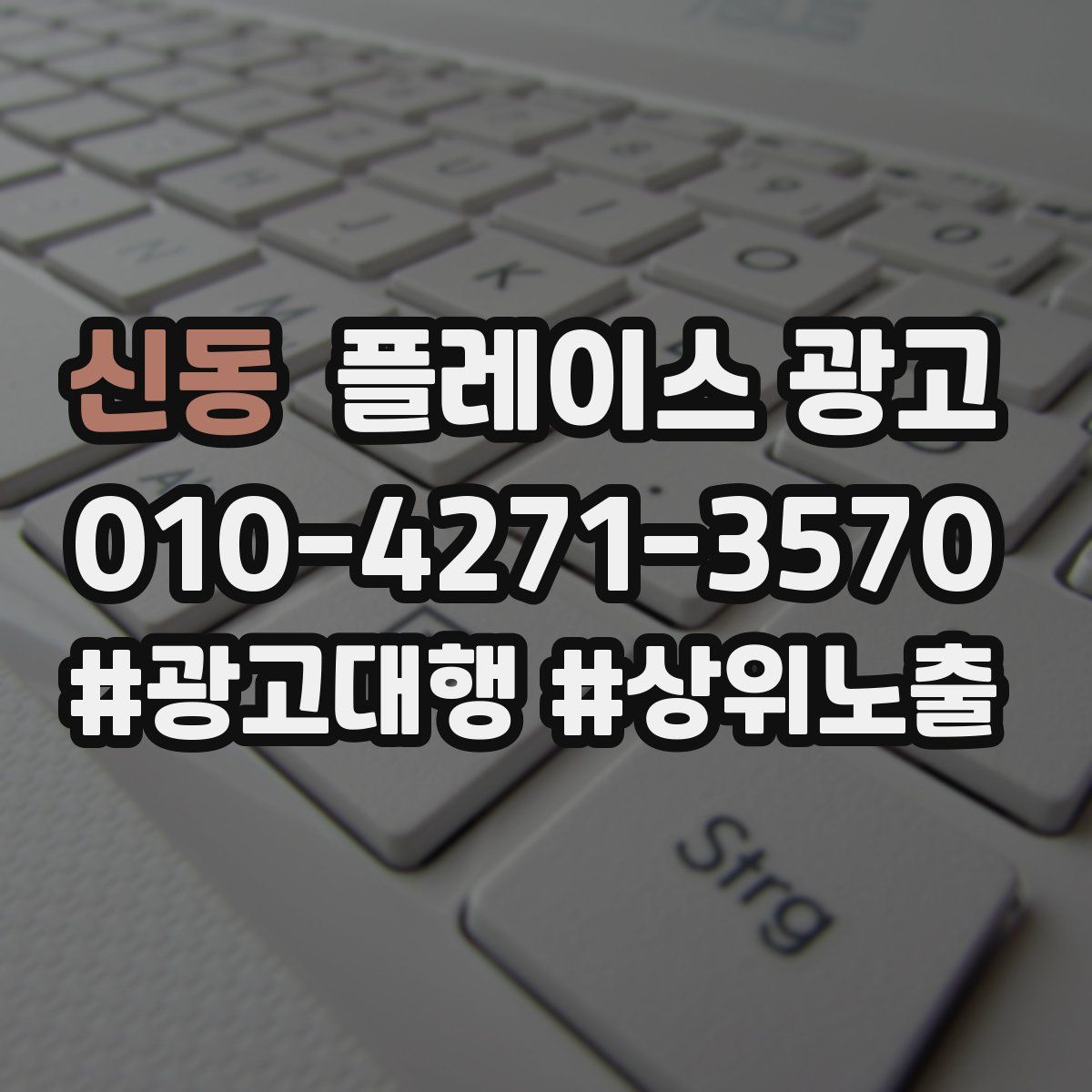 신동 플레이스 광고