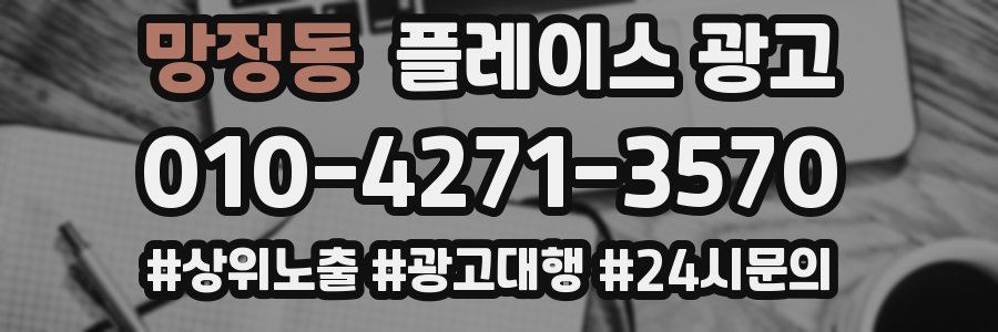 망정동 플레이스 광고