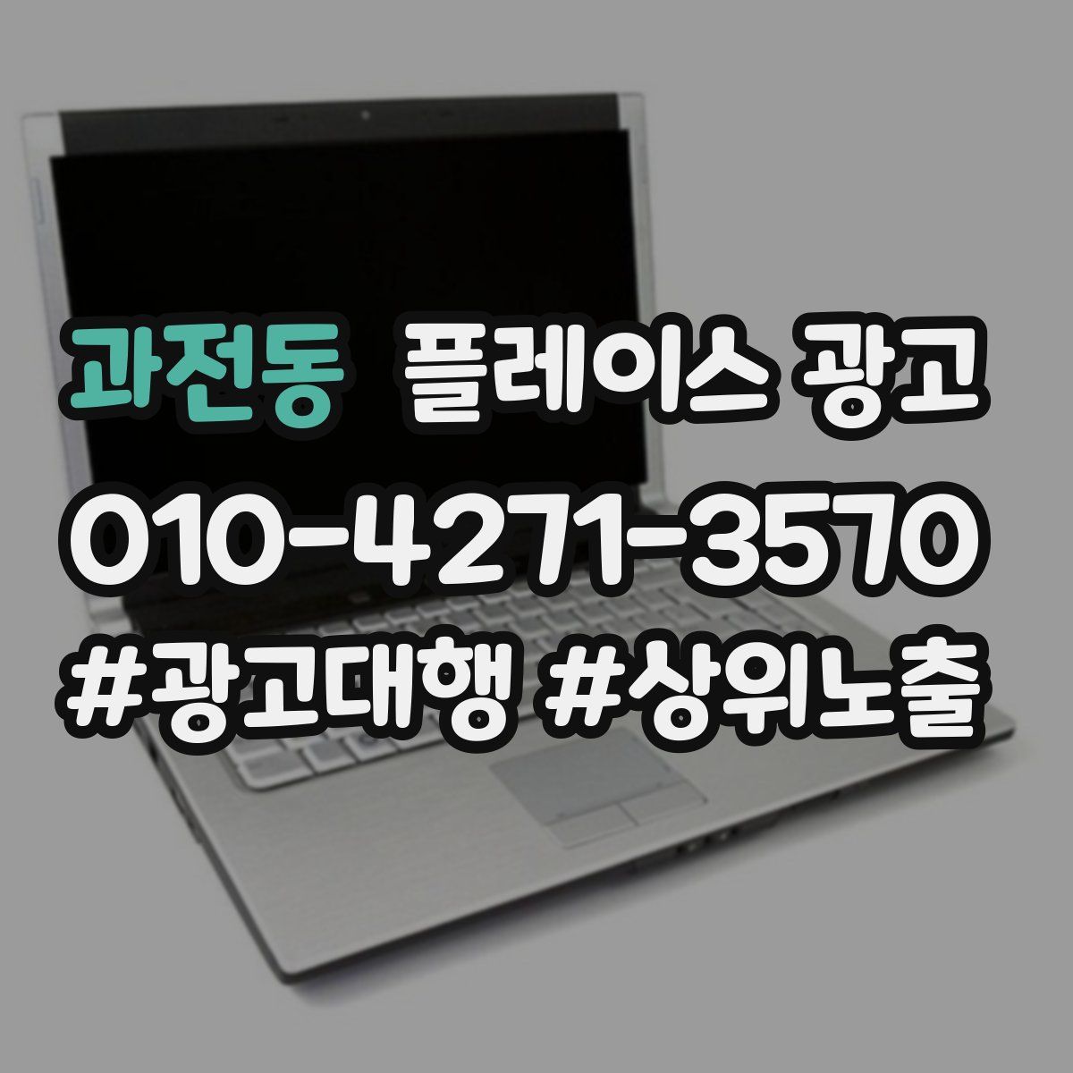 과전동 플레이스 광고