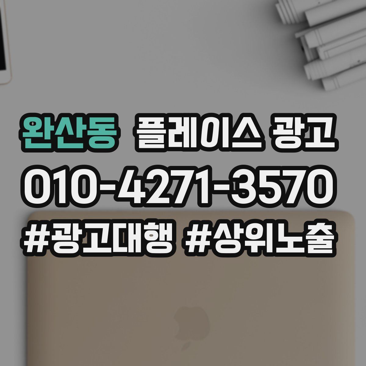 완산동 플레이스 광고