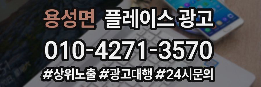 용성면 플레이스 광고