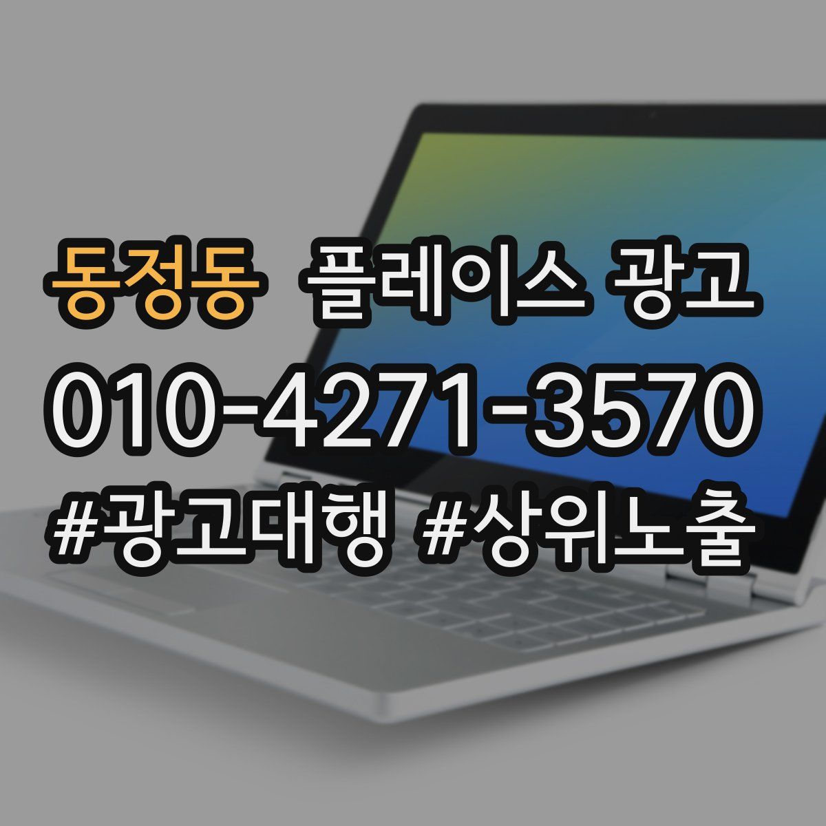 동정동 플레이스 광고