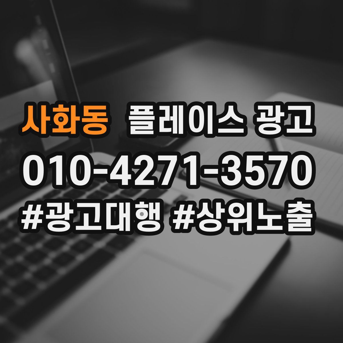 사화동 플레이스 광고