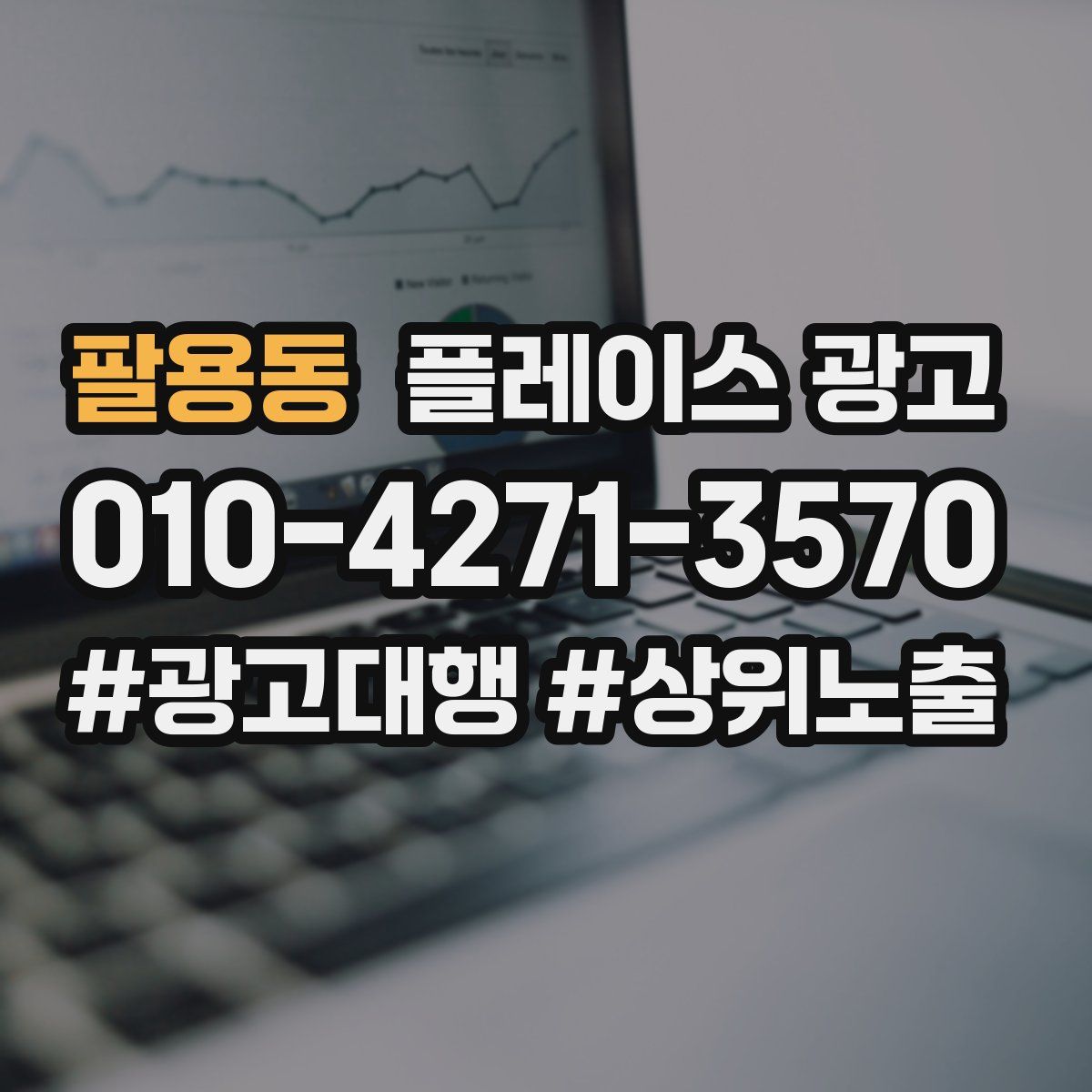 팔용동 플레이스 광고